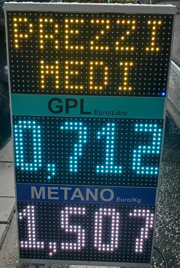 Display Prezzi Med GPL+MET