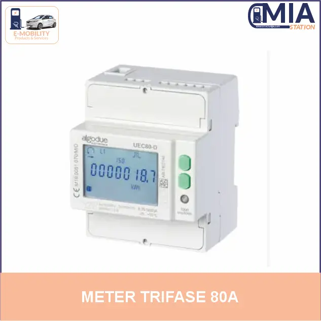 SC E27  Controllo Carichi Trifase  80 A  Modbus TCP Ethernet