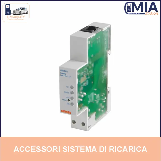 GEWISS INTERFACCIA TCP/IP LAN PER CONTATORI ENERGIA