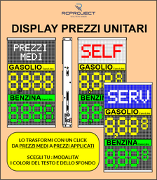 Display Prezzi Unitari (Gasolio + Benzina) (copia)