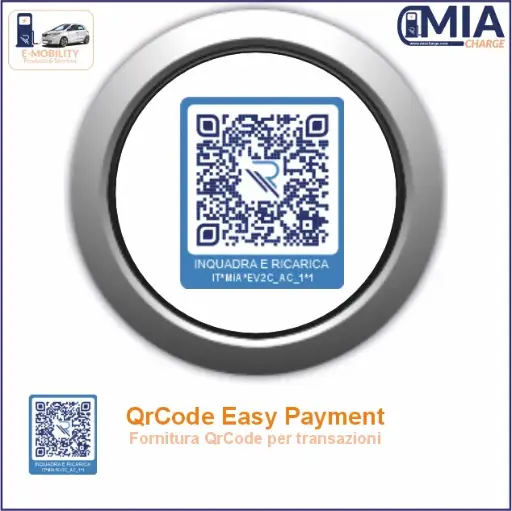 [84H0256-M] MIACHARGE (EPA-QR) QrCode per EasePayment (UnaTantum per QrCode)