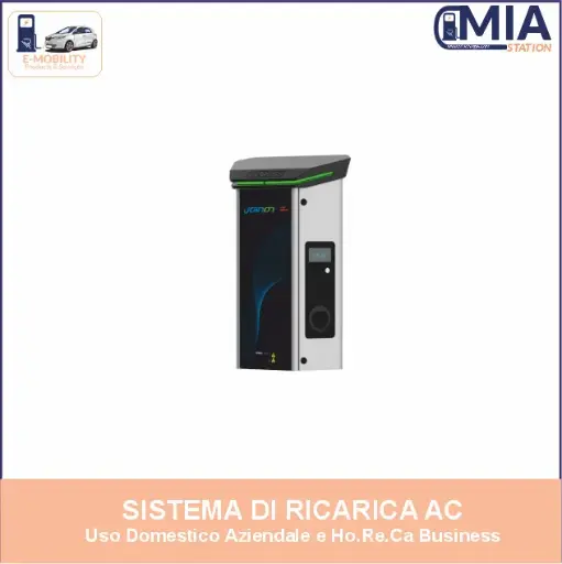 GEWISS WALLBOX I-ON EVO ACCESSO CONTROLLATO M/S-WiFi+LAN-DC LEAKAGE+MCB+RCD